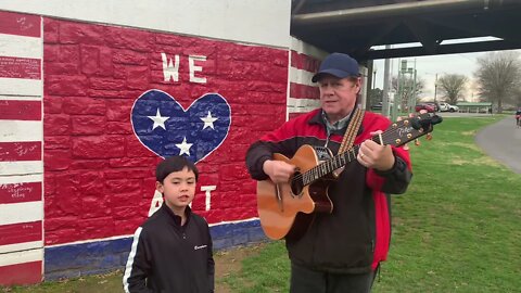 Daddy and The Big Boy (Ben McCain and Zac McCain) Episode 324 Loving Pinkerton Park Art