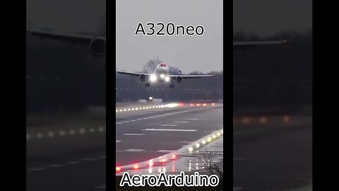Watch #A320neo Crazy Crosswind Landing Touch And GO #Aviation #Avgeeks #AeroArduino
