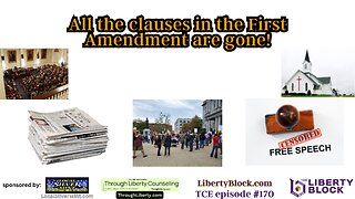 All the clauses in the First Amendment are gone!