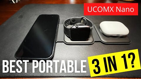 UCOMX Nano 3 in 1 Wireless Charger - Unboxing and Review