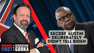 SecDef Austin deliberately didn't tell Biden. Kash Patel with Sebastian Gorka on AMERICA First