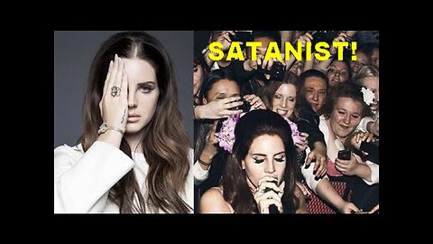 The Domino Effect! Lana Del Ray Performs Witch Craft Ritual On Her Audience Making Them Faint!