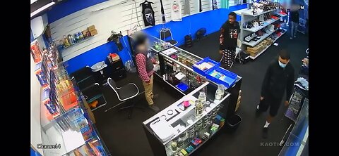 Clerk Shoots At Would Be Robbers!