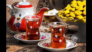 Arte iraniana e Tradições de chá do Oriente