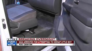 Police: Man grabbed boy, tried to hide him in truck in kidnap attempt