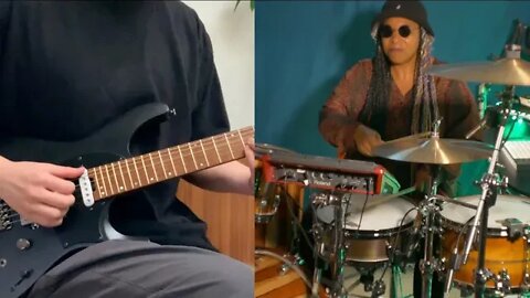 You NEED to hear this drum and guitar jam!