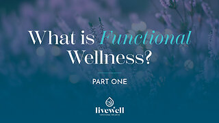 What is Functional Wellness | Part One