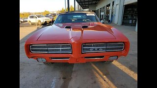 1969 PONTIAC GTO JUDGE CONVERTIBLE, 4 SPEED CAR UP FOR AUCTION