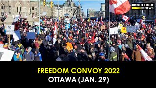 FREEDOM CONVOY 2022 - OTTAWA (SATURDAY, JAN. 29)