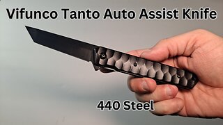 Vifunco Tanto Auto Assisted Flipper Knife