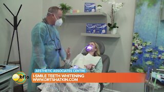 Get that beautiful bright smile with the iSmile whitening system