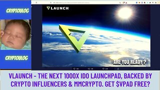 VLAUNCH - Next 1000x IDO Launchpad Backed By Crypto Influencers & @MMCryptoTube. Get $VPAD FREE?