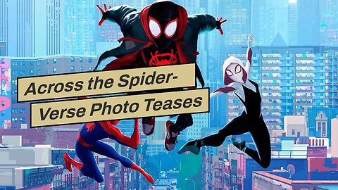 Across the Spider-Verse Photo Teases Spider-Man 2099 Versus Vulture