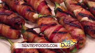 What's for Dinner? - Grilled Bacon Jalapeno Wraps