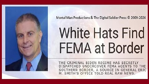 White Hats Arrests FEMA Goon Tony Robinson!