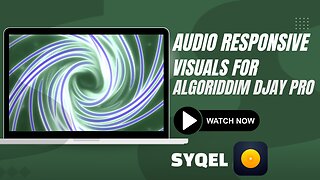 Music Visualizer for Algoriddim DJAY Pro