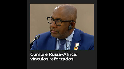 Presidente de la Unión de las Comoras elogia a Rusia durante la cumbre Rusia-África