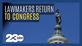 Lawmakers return to Congress