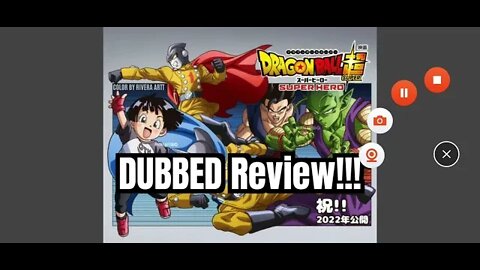Dragon Ball Super Hero DUBBED Movie Review!!- (SPOILERS!)... 😱❤️🤯💯🤩😎🔥🍿🤕🥳👌