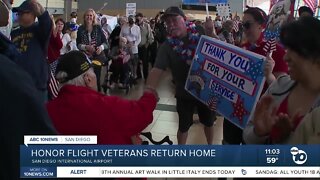 Honor Flight veterans return home