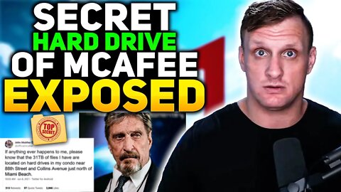 John McAfee Secret Hard Drive Conspiracy