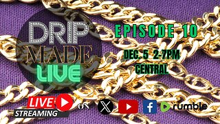 DRIP MADE LIVE - Episode 10 | Live Jewelry Making, Stone Setting & Answering Questions!