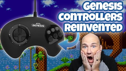 Retro-Bit Announces BIG6 Sega Genesis Wired & Wireless Controllers
