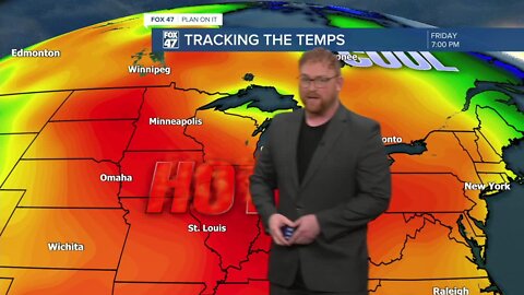 Hot and dry weather for Michigan into June