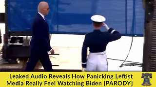 Leaked Audio Reveals How Panicking Leftist Media Really Feel Watching Biden [PARODY]