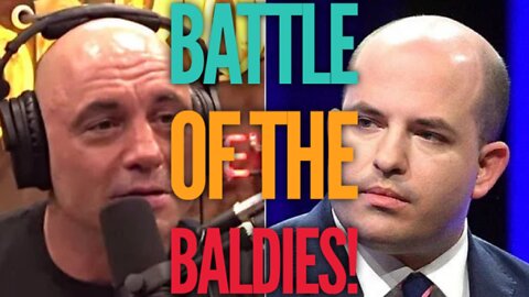 THE BATTLE OF THE BALDIES - Joe Rogan vs Brian Stelter, CNN and Everyone Else!