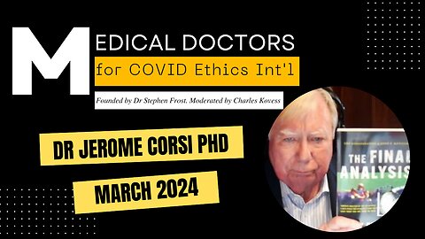 Dr Jerome Corsi PhD PART I