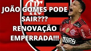 JOÃO GOMES PODE SAIR!!! Renovação de João Gomes com o Flamengo ‘trava’ após recusa salarial