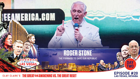 Roger Stone Rocks The House at ReAwaken America Tour Las Vegas