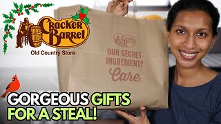 Christmas Gift Shop With Me at Cracker Barrel | Mini Cracker Barrel Shopping Haul September 2023