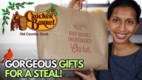 Christmas Gift Shop With Me at Cracker Barrel | Mini Cracker Barrel Shopping Haul September 2023