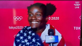Olympic Gold Medalist: I LOVE Representing the USA!
