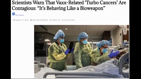 Turbo Cancer & Big Pharma Pt1