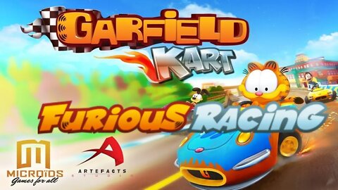 Big boys Grand Prix 150cc: Garfield Kart - Furious Racing