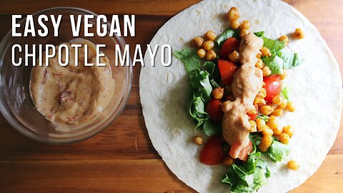 Easy Homemade Vegan Chipotle Mayo Recipe