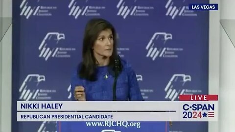 Nikki Haley Speaks At The Republican Jewish Coalition's Annual Summit (FULL Speech)