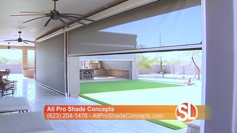 All Pro Shade Concepts: Stylish automated roll down shades and awnings