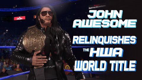 WWE 2k24 John Awesome segment