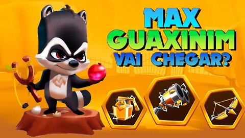 MAX "GUAXINIM" QUE DIA CHEGA NO ZOOBA? Jogo de batalha Animal