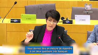 Christine Anderson fait transpirer le comité spécial COVID de l'UE
