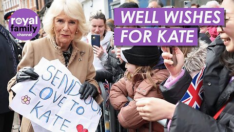 Queen Camilla Receives a Warm Welcome in Shrewsbury | Kelce Swift