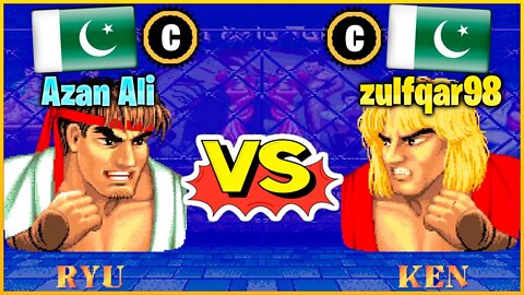 Street Fighter II': Champion Edition (Azan Ali Vs. zulfqar98) [Pakistan Vs. Pakistan]