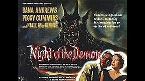 CURSE OF THE DEMON (1954). Colorized