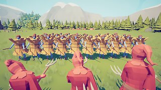 30 Farmers Versus 30 Hay Balers || Totally Accurate Battle Simulator