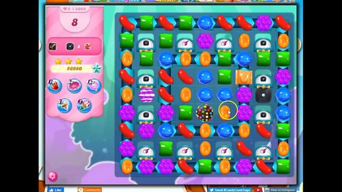 Candy Crush Level 2093 Talkthrough, 22 Moves 0 Boosters