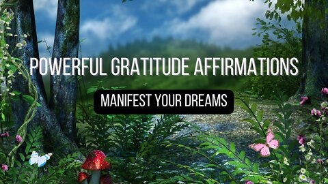 Gratitude Affirmations | Listen Daily | Meditation | Manifest